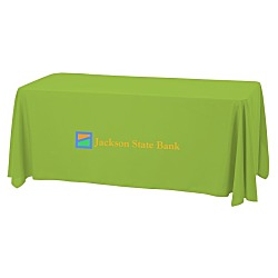 Serged Open-Back Stain Resistant Table Throw - 6'