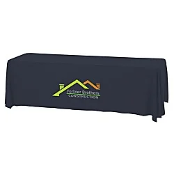 Serged Open-Back Stain Resistant Table Throw - 8'
