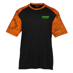 Challenger Camo Colorblock Tee - Men's - Embroidered