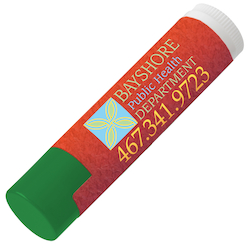 SPF 15 Lip Balm - Colored Cap - 24 hr