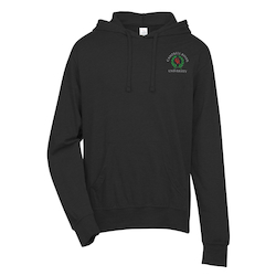 Independent Trading Co Jersey Hooded T-Shirt - Embroidered