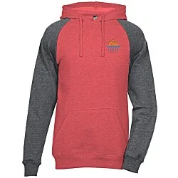 Varsity Fleece Raglan Hoodie - Men's - Embroidered