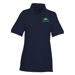 Belmont Combed Cotton Pique Polo - Ladies' - 24 hr