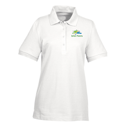 Belmont Combed Cotton Pique Polo - Ladies' - 24 hr