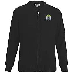 Heavyweight Acrylic Full-Zip Cardigan