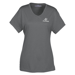 Snag Resistant Heather Performance T-Shirt - Ladies'- Screen