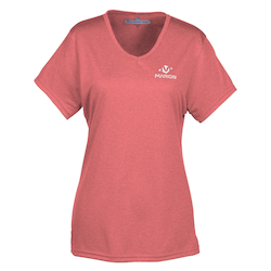 Snag Resistant Heather Performance T-Shirt - Ladies'- Screen