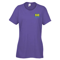 Optimal Tri-Blend T-Shirt - Ladies' - Embroidered