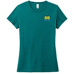 Optimal Tri-Blend T-Shirt - Ladies' - Embroidered