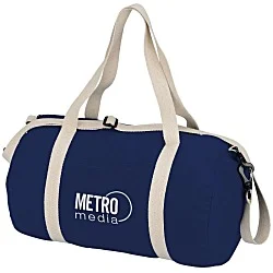 Lightweight 5 oz. Cotton Barrel Duffel