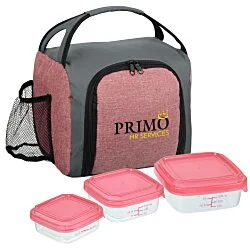 Up Front Square Portion Control Lunch Set