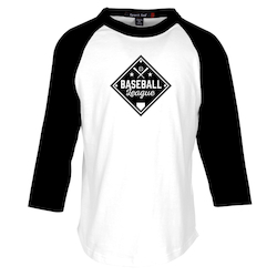 Colorblock 3/4 Sleeve Cotton Baseball T-Shirt - Youth