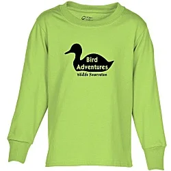 Port Classic 5.4 oz. Long Sleeve T-Shirt - Youth - Screen