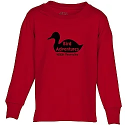 Port Classic 5.4 oz. Long Sleeve T-Shirt - Youth - Screen