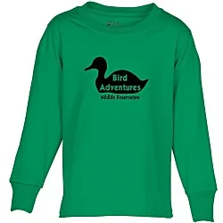 Port Classic 5.4 oz. Long Sleeve T-Shirt - Youth - Screen