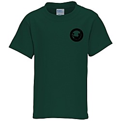 Port 50/50 Blend T-Shirt - Youth - Colors - Embroidered
