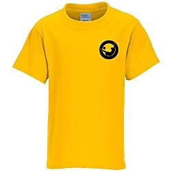 Port 50/50 Blend T-Shirt - Youth - Colors - Embroidered