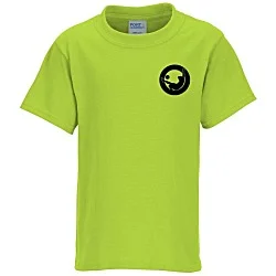 Port 50/50 Blend T-Shirt - Youth - Colors - Embroidered