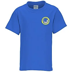 Port 50/50 Blend T-Shirt - Youth - Colors - Embroidered