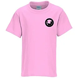 Port 50/50 Blend T-Shirt - Youth - Colors - Embroidered