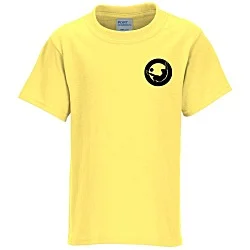Port 50/50 Blend T-Shirt - Youth - Colors - Embroidered