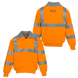Enhanced Visibility Merge Jacket with Reflective Taping