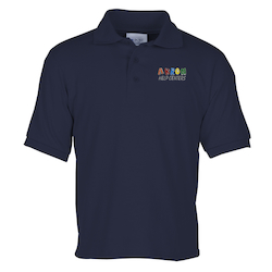 Soil Release Jersey Knit Polo - Youth
