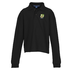 Silk Touch Sport Long Sleeve Polo - Youth