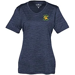 Space-Dyed Performance T-Shirt - Ladies' - Embroidered