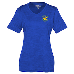 Space-Dyed Performance T-Shirt - Ladies' - Embroidered