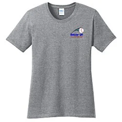 Port Classic 5.4 oz. T-Shirt - Ladies' - Colors - Embroidered