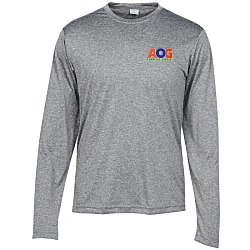Heather Challenger Long Sleeve Tee - Men's - Embroidered