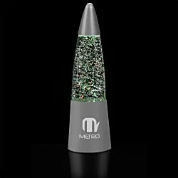 LED Glitter Rocket Lamp - 24 hr
