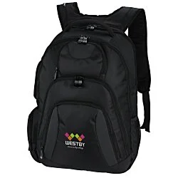 Basecamp Concourse Laptop Backpack - Embroidered