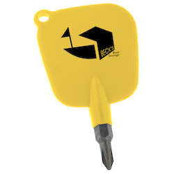 Reversible Screwdriver Keychain