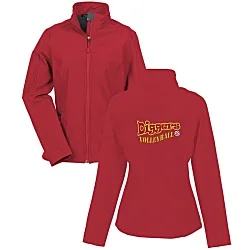 Crossland Soft Shell Jacket - Ladies' - Back Embroidered