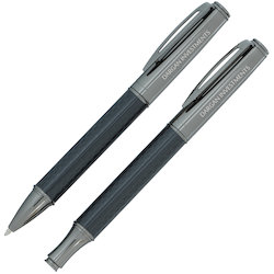 Sutton Twist Metal Pen & Rollerball Pen Set