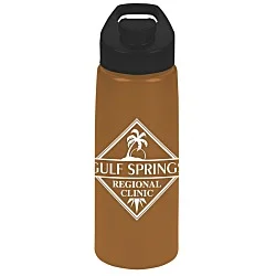Flair Bottle with Flip Lid - 26 oz. - Metallic