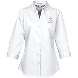 Performance Twill 3/4 Sleeve Shirt - Ladies'