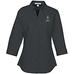 Performance Twill 3/4 Sleeve Shirt - Ladies'