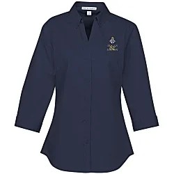 Performance Twill 3/4 Sleeve Shirt - Ladies'