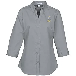 Performance Twill 3/4 Sleeve Shirt - Ladies'