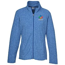 Heathered Microfleece Jacket - Ladies'
