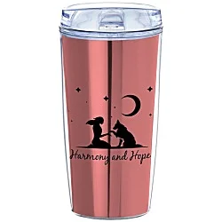 Metallic Ringo Travel Tumbler - 18 oz.