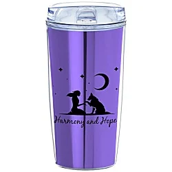 Metallic Ringo Travel Tumbler - 18 oz.