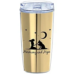 Metallic Ringo Travel Tumbler - 18 oz.