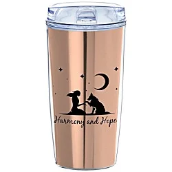 Metallic Ringo Travel Tumbler - 18 oz.