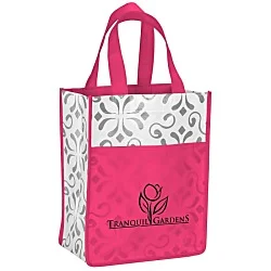 Patterned Mini Tote - 24 hr