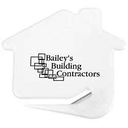 House Shaped Letter Slitter - Opaque - 24 hr