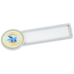 Stellar Name Tag - Oval - Magnet Back